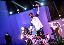 الدراج العالمي محمد البلوشي لـ" وام": استعدت 80 % من مستواي و استعد للمشاركة في سباق الرياض