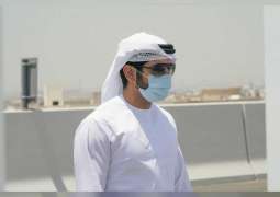Hamdan bin Mohammed reviews progress of work on AED2 billion Dubai-Al Ain Road Improvement Project