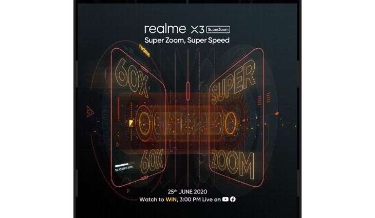 Realme X3 SuperZoom launching June 25th– 60x Hybrid Zoom Beyond Magnification