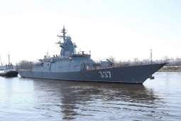 Russian Shipyard Plans to Hand Over Gremyashchiy-Class Corvette to Navy in August
