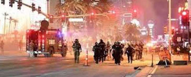 Las Vegas Police Officer Shot in Head During Anti-Racism Riots - Reports