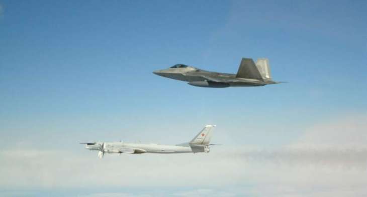 US F-22 Fighters Escort Russia's Tu-95 Planes During Flight Near Border - Russian Military