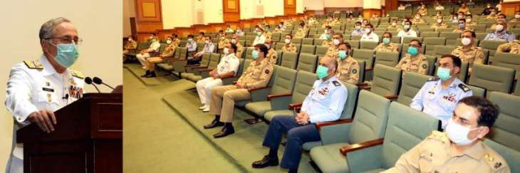 Naval Chief Addresses At National Defence University