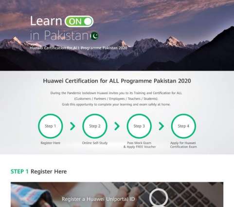 Huawei Pakistan Launches All-Inclusive Educational Certification Programme 2020