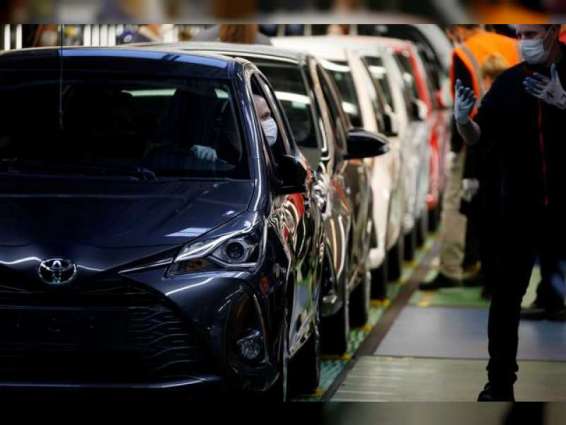 Toyota's global sales fall 34% in May due to pandemic