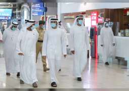 حمدان بن محمد يتفقد استعدادات مطار دبي الدولي ويؤكد : جاهزون لاستقبال العالم