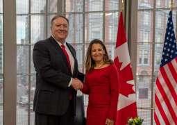 Pompeo, Freeland Discuss Shared Concerns About Chinese Government's Actions - State Dept.