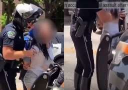 ضابط یتحرش بامرأة أثناء اعتقالھا في الولایات المتحدة