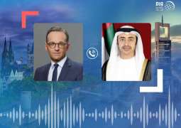 UAE Foreign Minister, German counterpart discuss bilateral ties, regional developments