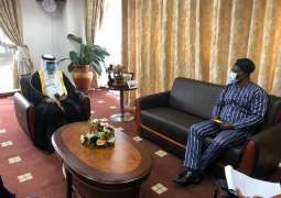سفير المملكة لدى غانا يلتقي بنائب وزيرة الخارجية الغاني