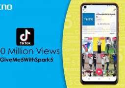 TECNO #GiveMe5WithSpark5 Breaks all Records on TikTok