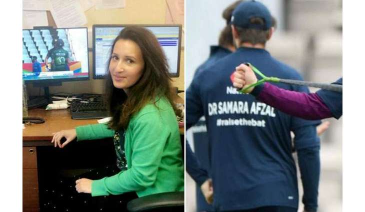 English Cricket board hails Nasir Jamshed’s wife for unique services