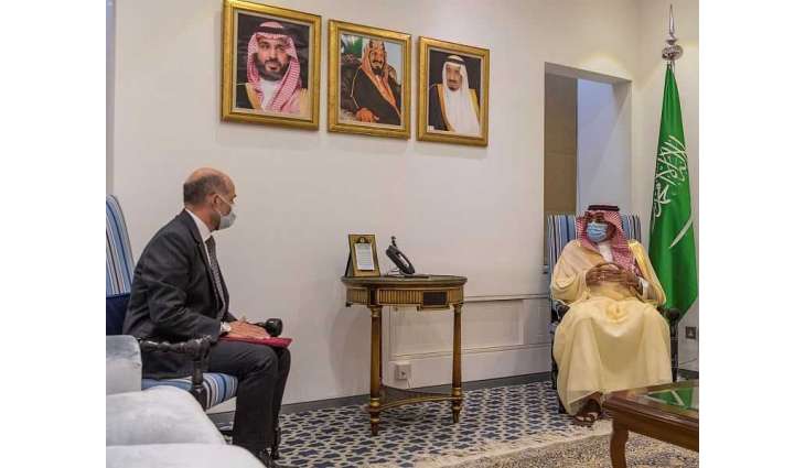 وكيل وزارة الخارجية لشؤون المراسم يستقبل سفير البيرو المعين لدى المملكة
