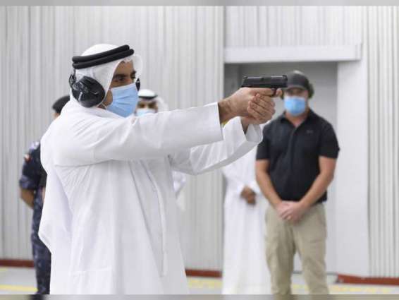 Saif bin Zayed reviews specialised police forces course