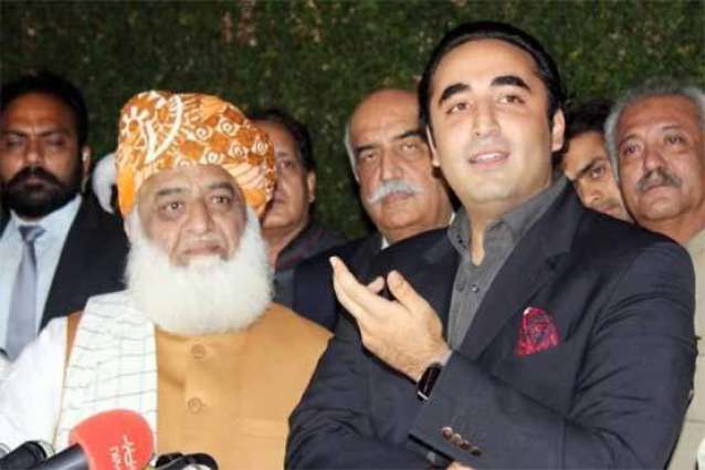 JUI-F calls on PPP Chairman Bilawal Bhutto, Zardari
