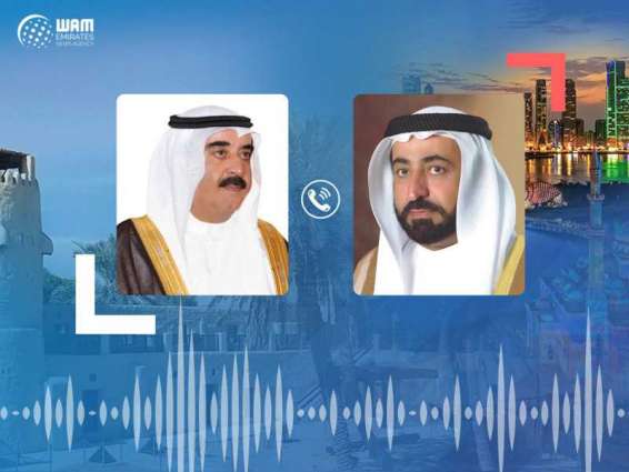 UAQ Ruler condoles Sharjah Ruler on death of Sheikh Ahmed bin Sultan