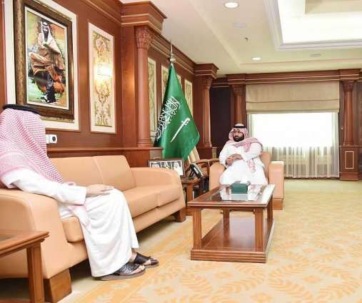 نائب أمير  منطقة جازان يجتمع مع الرئيس التنفيذي للهيئة السعودية للسياحة
