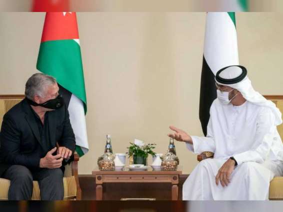 Mohamed bin Zayed, King Abdullah of Jordan discuss advancing relations, review regional developments