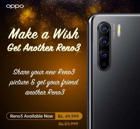 If You Own A Reno 3, OPPO Gives You The Chance To Win Another One Absolutely Free This Eid