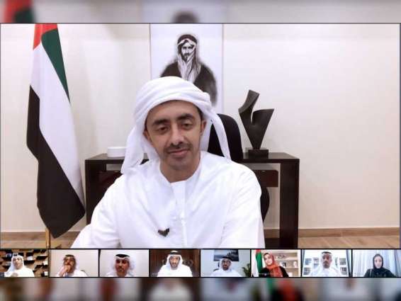 Abdullah bin Zayed chairs two remote meetings of Education and Human Resources Council
