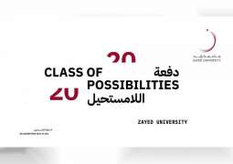 Zayed University to hold virtual graduation of 'Class of Possibilities' 2020