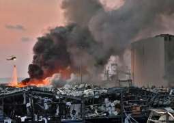 Powerful Explosion Occurs Near Port of Beirut - Sputnik Correspondent