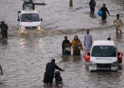 Heavy rain brings Karachi again into trouble