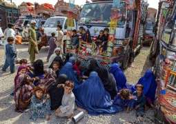 Afghan refugees’ profess of voluntary repatriation from KP to Afghanistan resumes today