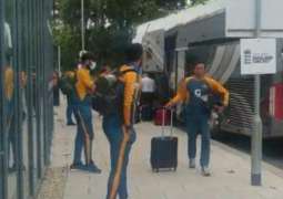 Pakistan Team arrives in Southampton to play second Test