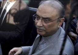 Asif Ali Zardari appears before accountability court in Thoshanakhana case