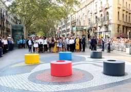 Barcelona Commemorates Third Anniversary of Terror Attacks