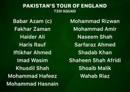 Pakistan shortlist 17 players for England T20Is