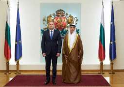 رئيس بلغاريا يتسلم أوراق اعتماد سفير الدولة