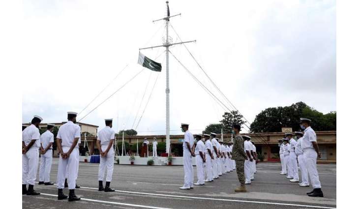 Pakistan Navy Celebrates  73Rdanniversary Of Pakistan With Traditional Fervor