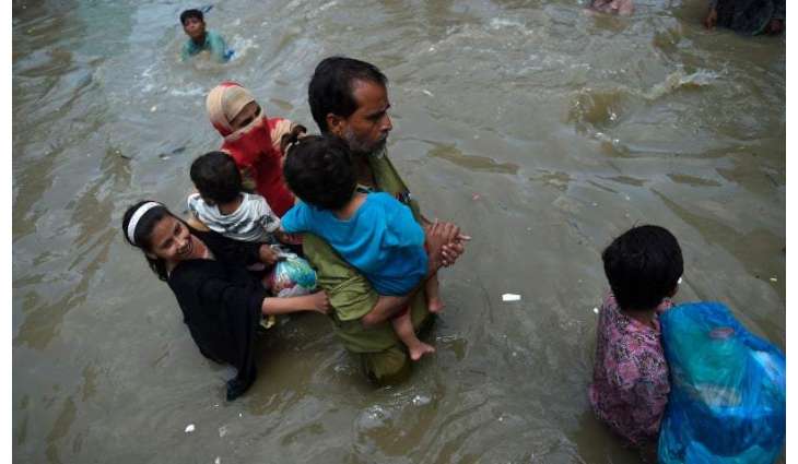 Karachi inundates again with rain water