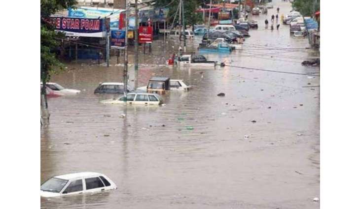Urban flooding caused by heavy rain in Karachi kills 19 dead