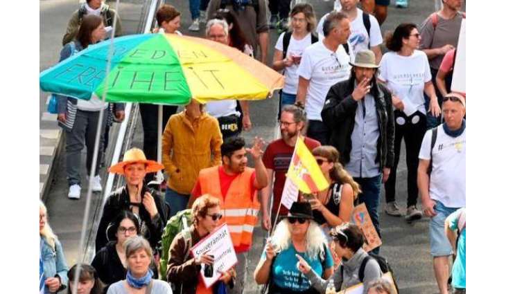 Berlin Police Not Allowing Protest Against COVID-19 Restrictions to Start