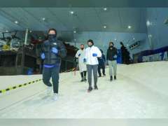إقبال كبير على المشاركة في "أسبوع دبي للرياضات الثلجية"