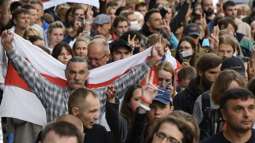 Belarusian Interior Ministry Says released Almost All Journalists Detained at Rallies