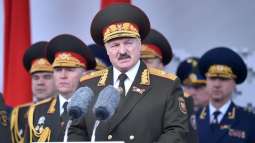 Lukashenko Says No Russian Soldiers Crossed Into Belarus