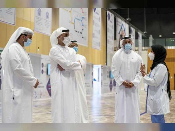 Khalid bin Mohamed bin Zayed reviews results of extensive efforts of SEHA’s COVID-19 Prime Assessment Centre