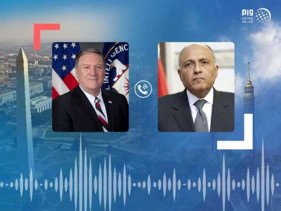 وزيرا خارجية مصر والولايات المتحدة يبحثان تطورات الأوضاع في الشرق الأوسط