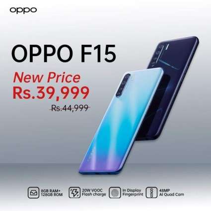 OPPO F15 with its amazing features is irresistible for all gamers