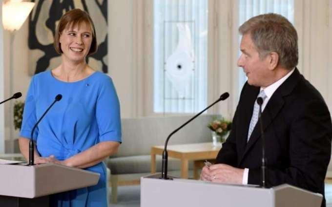 Estonian, Finnish Presidents Discuss Situation in Belarus