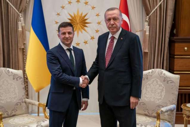 Ukraine's Zelenskyy Congratulates Turkish Leader on Finding Gas Field in Black Sea- Ankara
