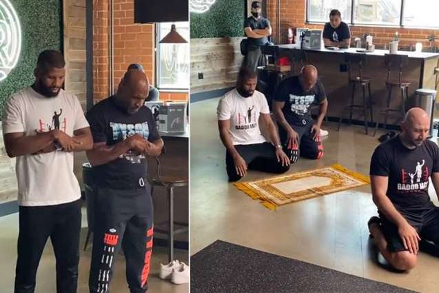 American Boxer Mike  Tyson’s video offering prayer goes viral