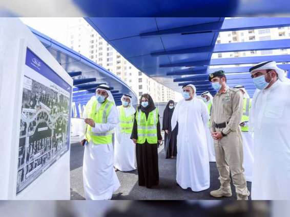 Al Tayer and Al Marri inspect cycling tracks, pedestrian crossing projects