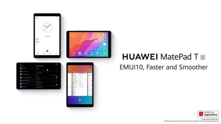 Enjoy Endless Handheld Infotainment with the all new HUAWEI MatePad T 8