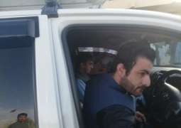 PTM leader Mohsin Dawar taken into custody at Quetta Airport