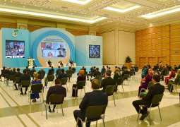 International media forum dedicated to the 25th anniversary of the permanent Neutrality of Turkmenistan and the election of our country as Vice-Chairman of the 75th session of the UN General Assembly was held in 
